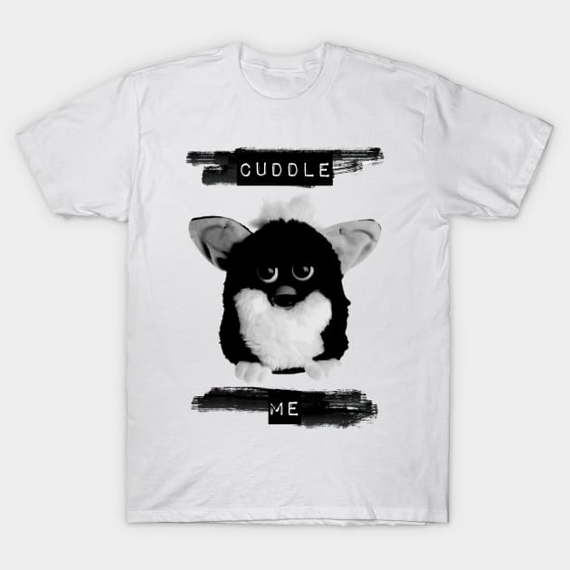 Furby Cuddle Me T-Shirt by FruitBatClothing